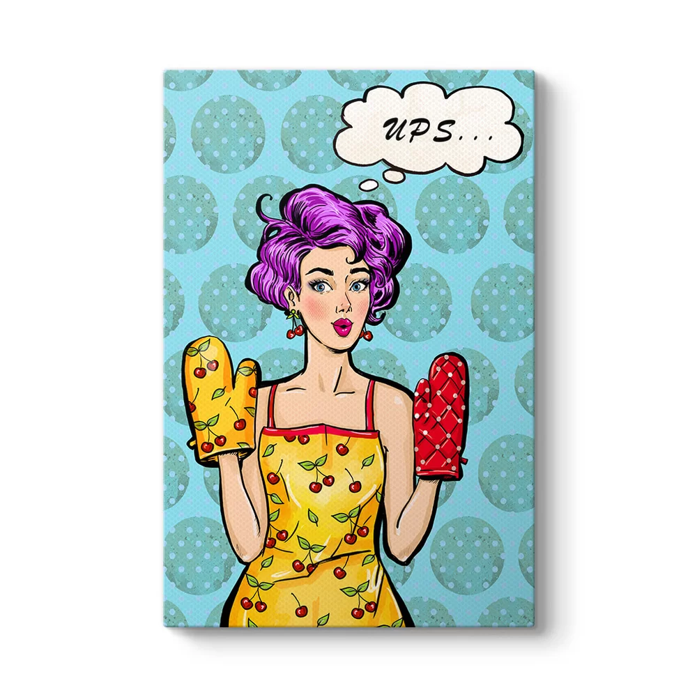 Pinup Ups Tablo - Model 2